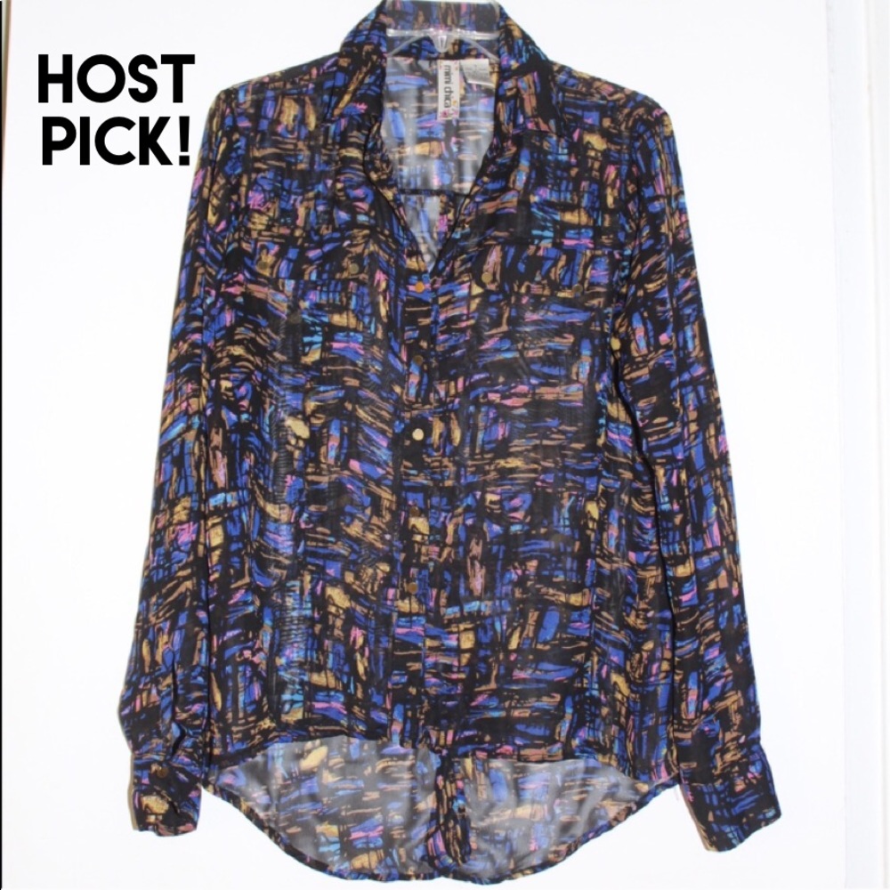 ⭐️HOST PICK⭐️MIMI CHICA HIGH-LOW BLOUSE